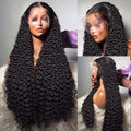 Customizable Jerry Curl Human Hair Wig: 2x6, 300g 32inches, Full Volume Curls