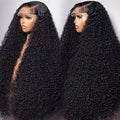 Customizable Jerry Curl Human Hair Wig: 4x4, 280g 20 inches, Full Volume Curls