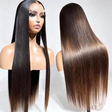 Original Human Hair Bone Straight Wig, Customizable 13x6, 24 inches, 280g