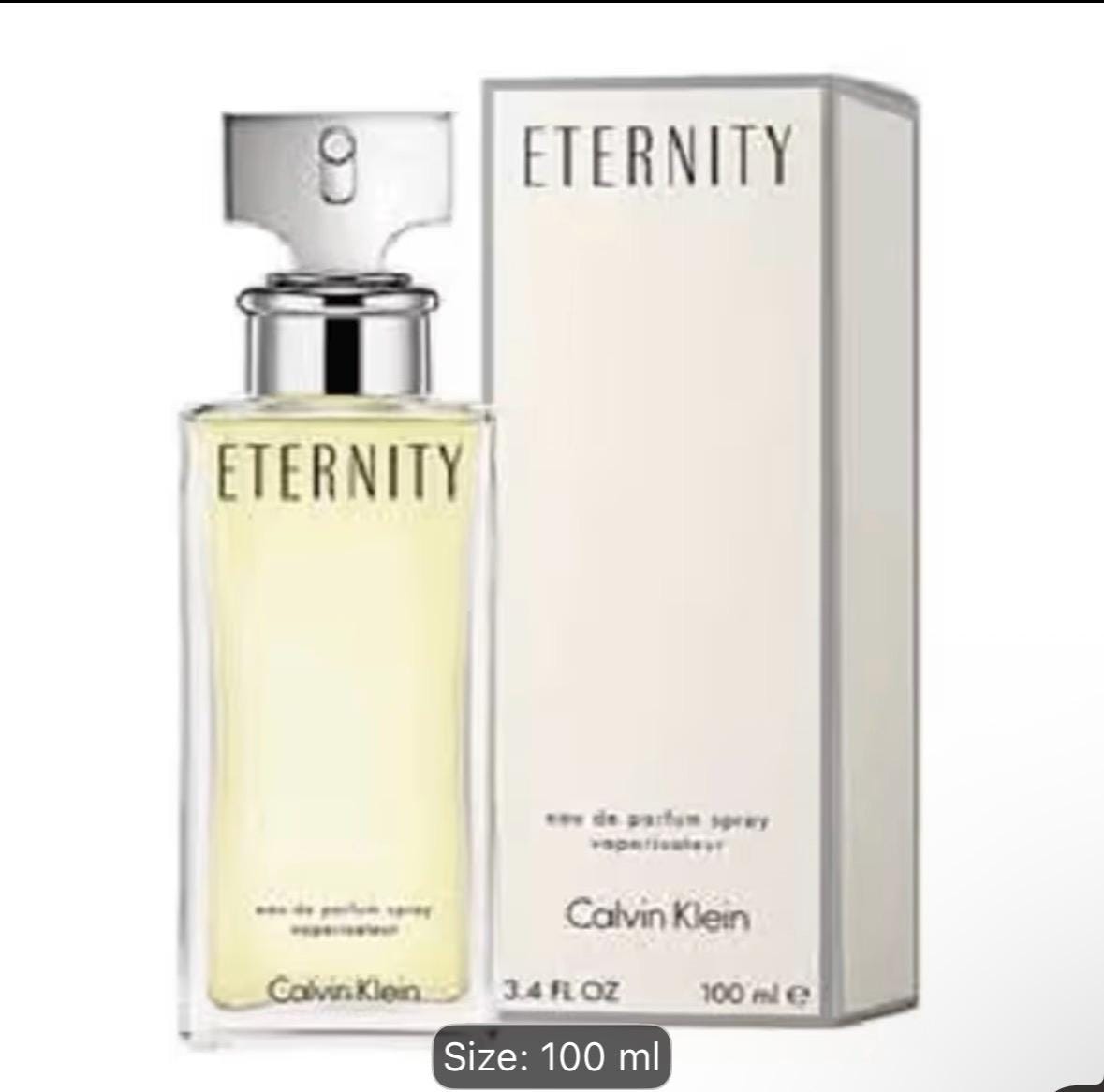 Calvin Klein Eternity Eau de Parfum spray for women