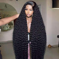 Customizable Jerry Curl Human Hair Wig: 4x4, 350g 36inches, Full Volume Curls