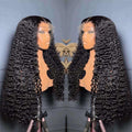 original Burmese Human hair curl wig customizable 13x6 28 inches 300g