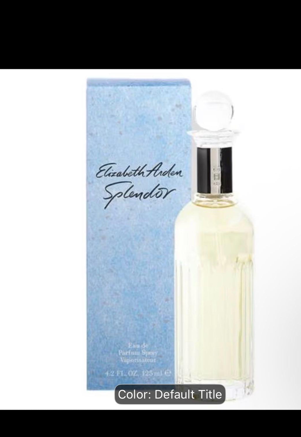 Elizabeth Arden Splendor 125ml Eau De Parfum EDP