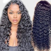 Original Human Hair Deep Wave Wig: Customizable, 2x6, 16 inches, 250g
