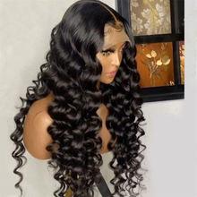 Original Human Hair Deep Wave Wig: Customizable, 13x4, 24 inches, 280g